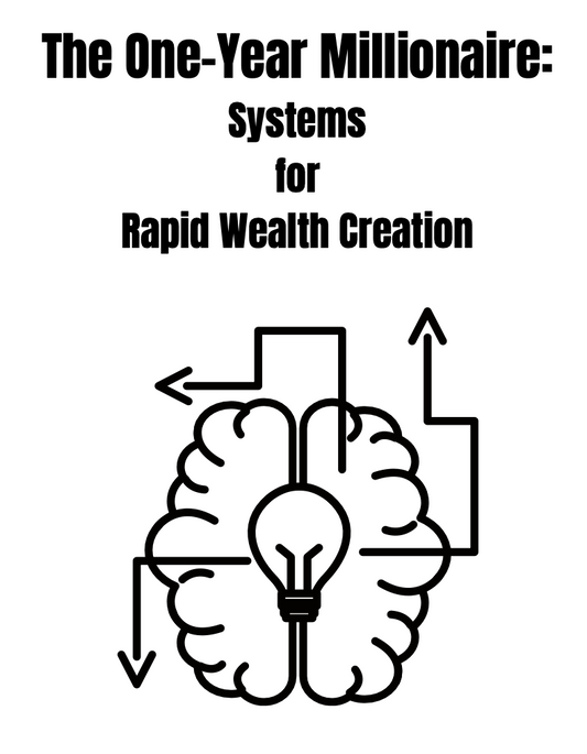 The One-Year Millionaire: Systems for Rapid Wealth Creation